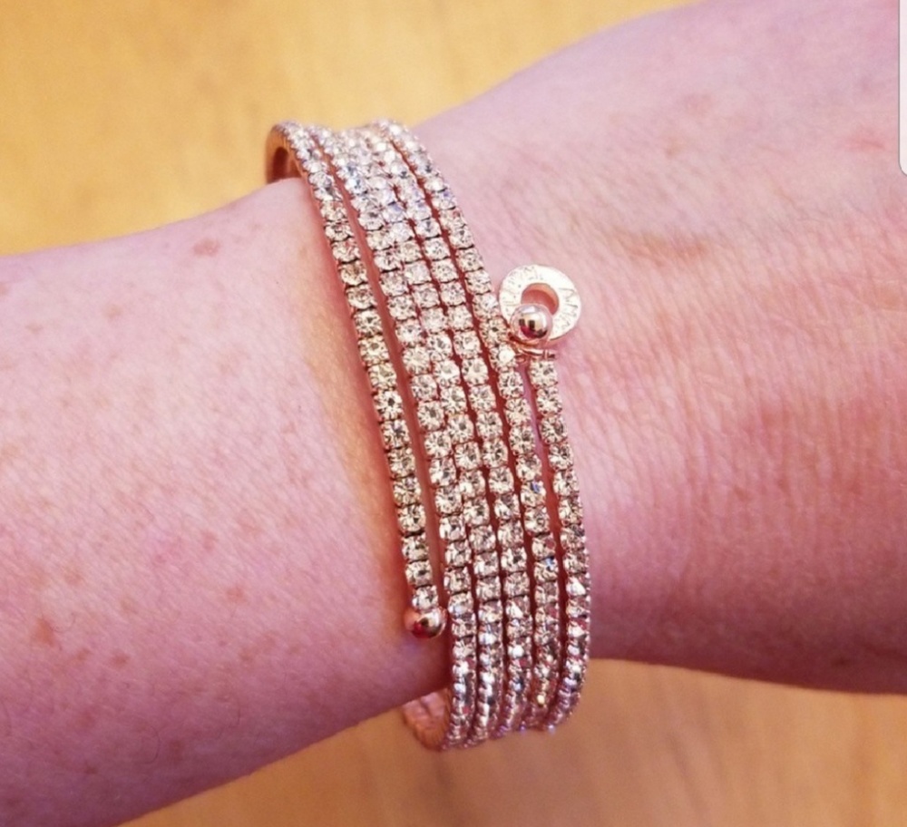 Anne Klein rose gold bracelet